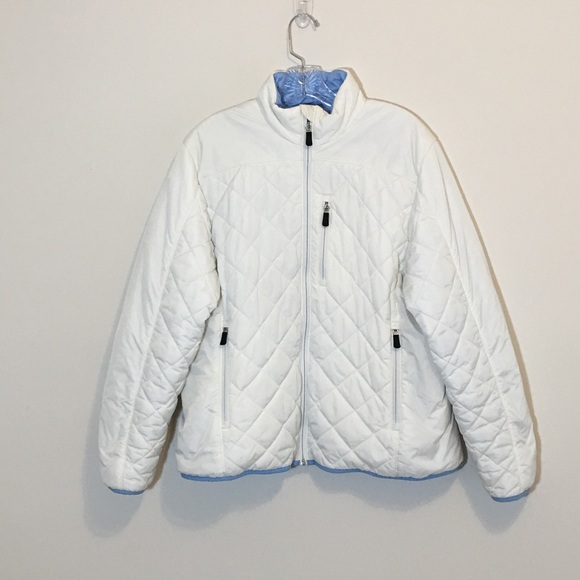 Lands' End Jackets & Blazers - Lands End Quilted Lightweight Primaloft Jacket L